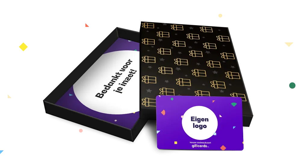 Zakelijke geschenken ook personaliseren voor de feestdagen met giftcards.nl